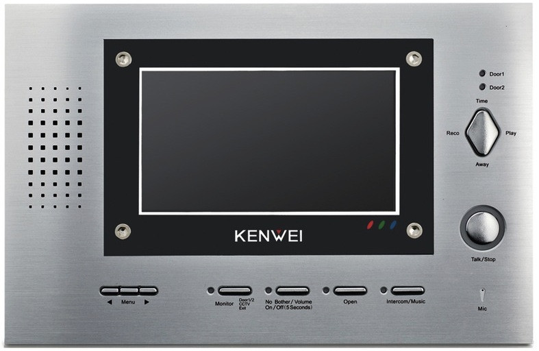Ремонт видеодомофонов Kenwei KW-123C, KW-123C-W32, KW-123C-W64